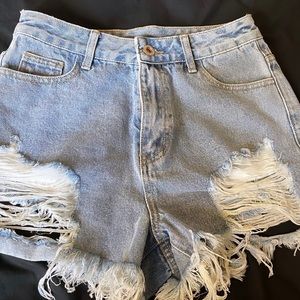 Jean shorts
